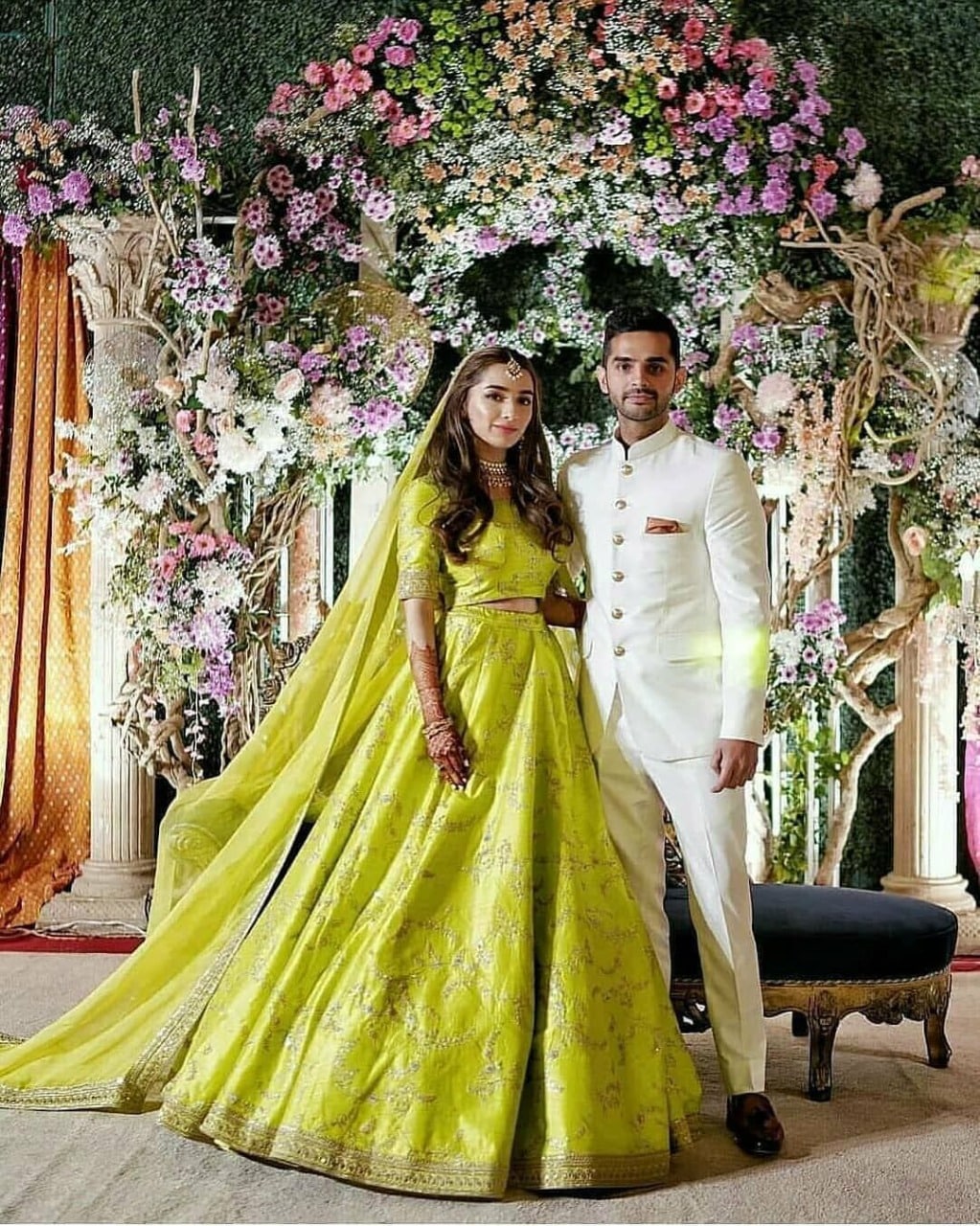 Going Green: Alia Bhatt's bridal wardrobe included an upcycled Lehenga. |  Grazia India